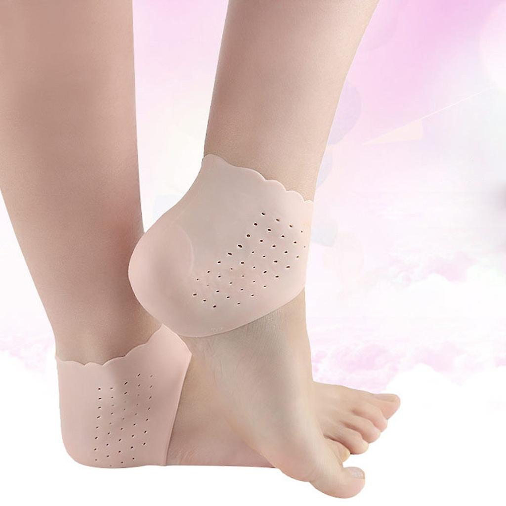 Foto 6 pulgar | Calcetines De Talón De Gel Hidratante De Silicona Para El Cuidado De Los Pies - Venta Internacional.