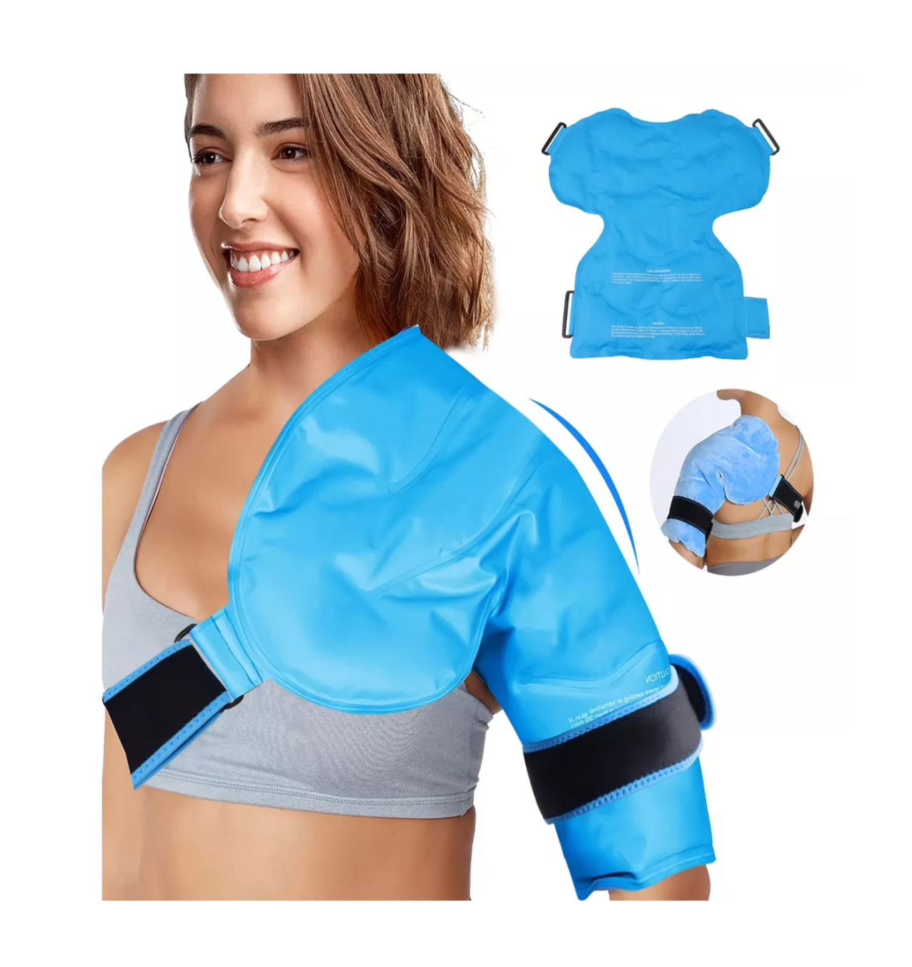 Foto 3 pulgar | Compresa de Gel Burkey Azul