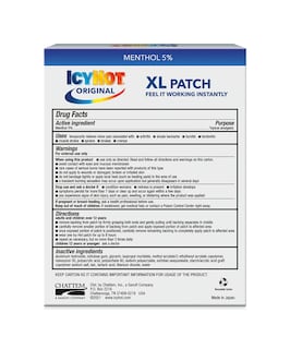 Foto 2 | Parche Medicinal Icy Hot Extra Strength Xl Back 3 Parches - Venta Internacional.