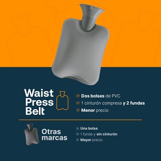 Foto 2 | Compresa Frío Y Calor Para Dolores Musculares Y Cólicos. Waist Press Belt B Life.