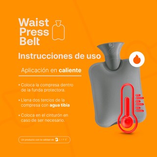 Foto 4 | Compresa Frío Y Calor Para Dolores Musculares Y Cólicos. Waist Press Belt B Life.