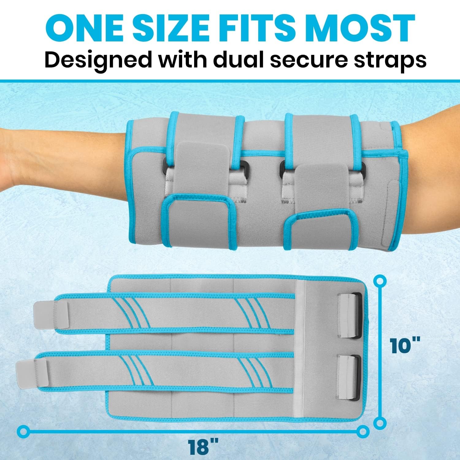 Foto 8 pulgar | Envoltura De Gel Para Codos Vive Ultra Cold, Reutilizable - Venta Internacional.