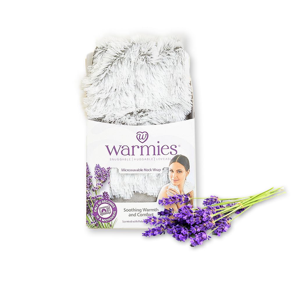 Foto 2 pulgar | Cuello Terapéutico Warmies Marshmallow Grey Con Aroma A Lavanda - Venta Internacional.