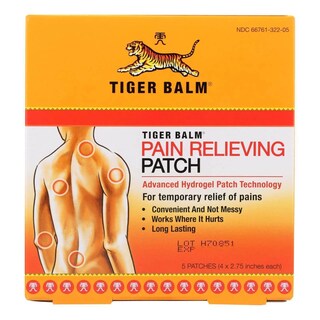 Foto 1 | Parche Analgésico Tiger Balm, 5 Unidades - Venta Internacional.