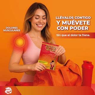 Foto 4 | Parche del Dragón Capsicum 30 mg 3 Piezas