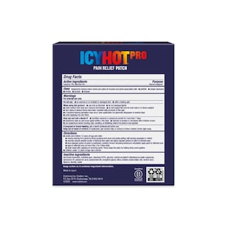 Foto 2 | Parches Para Aliviar El Dolor Icy Hot Pro No-mess Con Mentol Y Alcanfor - Venta Internacional.