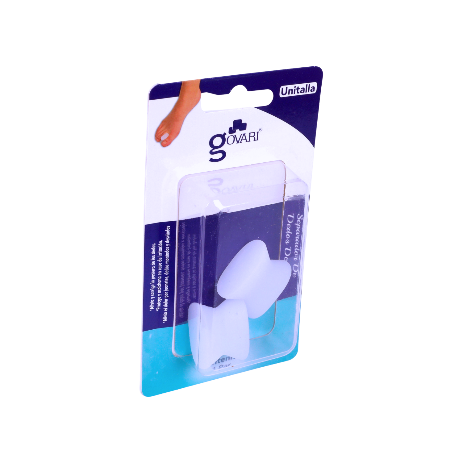 Foto 4 pulgar | Separador de Dedos en Gel Govari 3 Pares