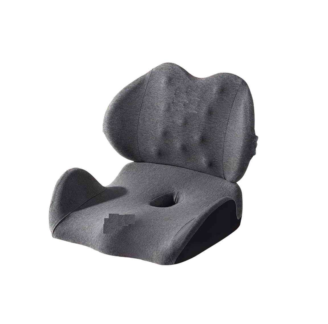 Foto 2 pulgar | Cojín para Asiento de Coche y Almohada de Soporte Lumbar Belug color Gris