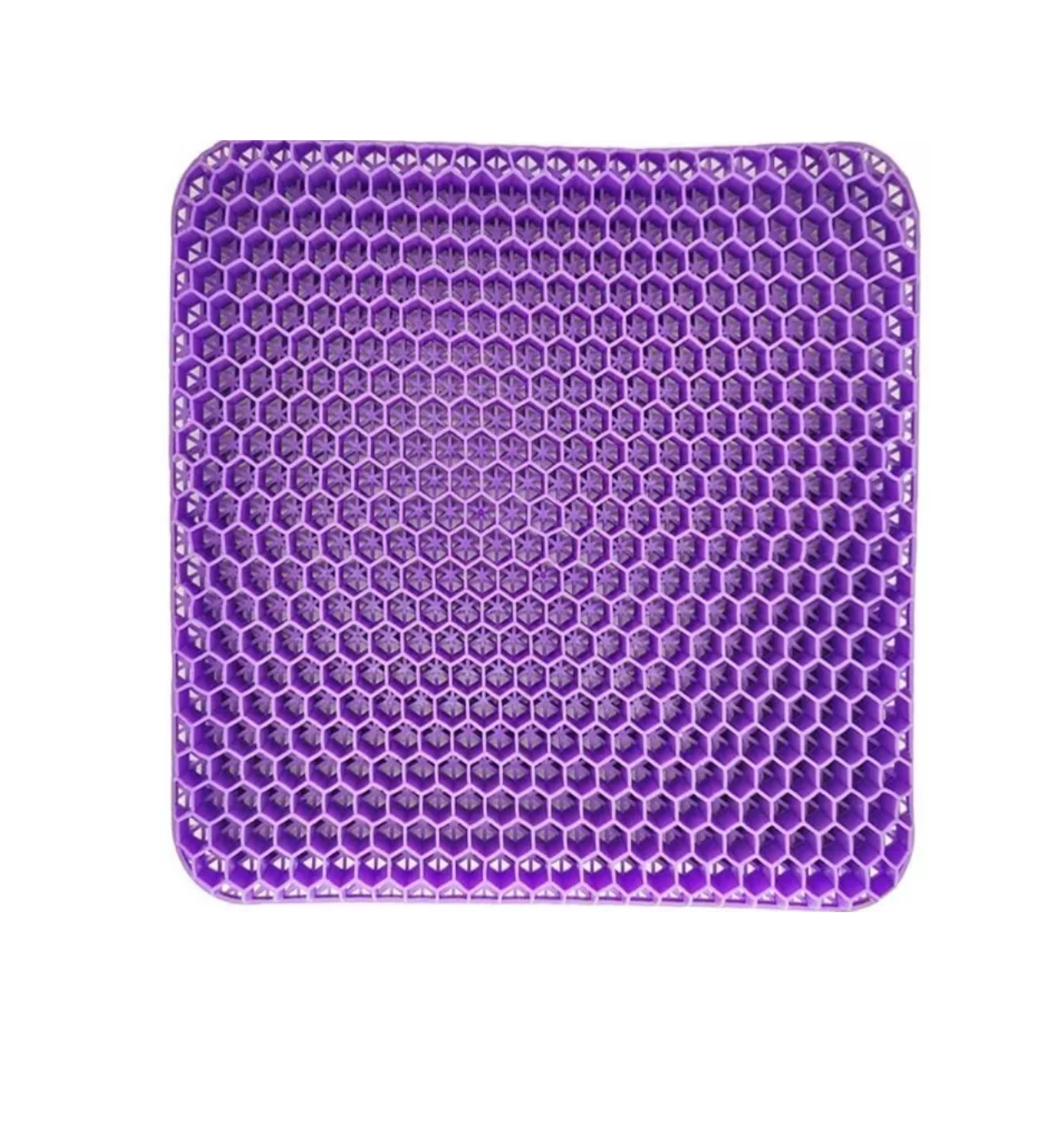 Cojín Flexible Ortopédico de Gel Transpirable para Hemorroides Morado