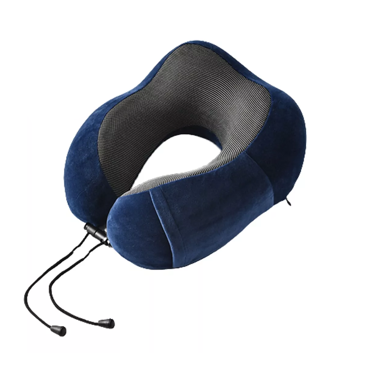 Foto 2 pulgar | Almohada de Viaje 100% Espuma Viscoelástica Cuello Eo Safe Imports Esi-12437 Azul