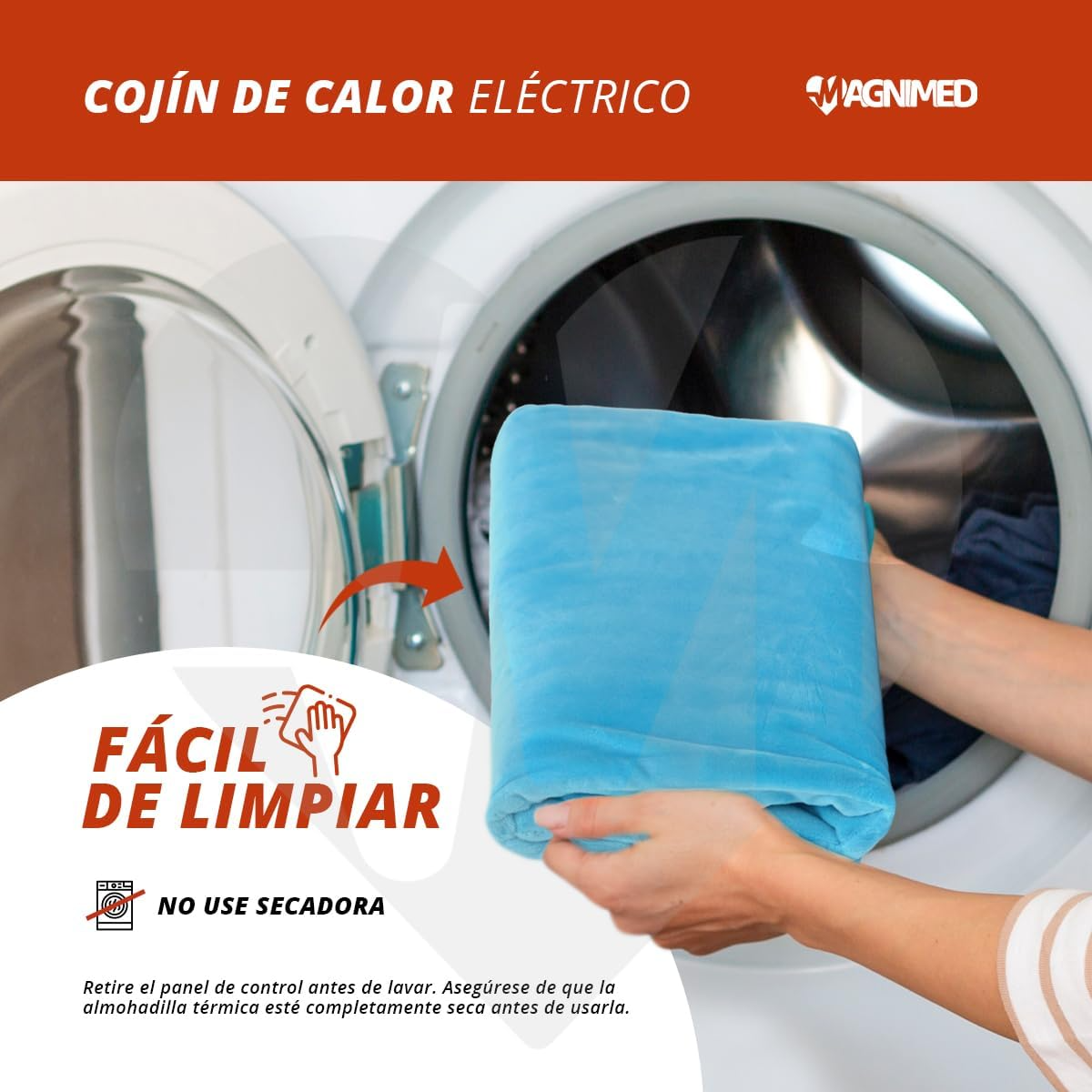 Foto 5 | Cojín De Calor Sanezy OA5608 Eléctrico para Terapia Muscular