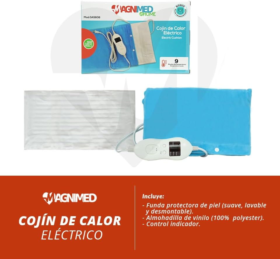 Foto 8 | Cojín De Calor Sanezy OA5608 Eléctrico para Terapia Muscular