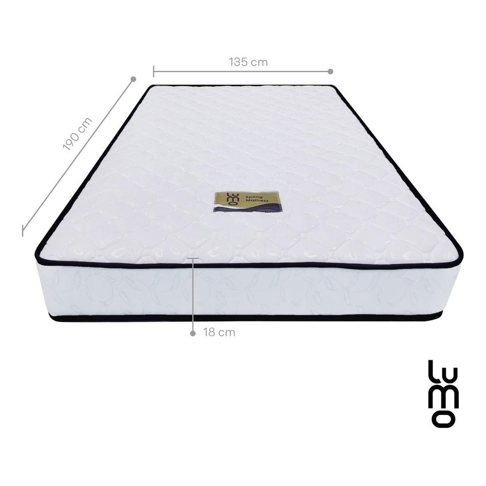 Foto 2 | Colchon Matrimonial Premium Memory Foam+resortes Ortopedico