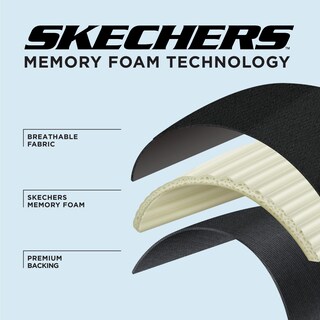 Foto 3 | Cojín De Asiento Skechers De Espuma Viscoelástica Para Coche O Silla De Oficina, Color Negro - Venta Internacional.