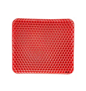 Foto 1 | Cojín Ergonómico Lab.g Silicon Gel Panal Asiento Auto Silla Cómodo Rojo