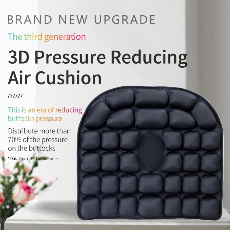 Foto 3 pulgar | Cojín De Viaje Sondur 3d Air Cell Autoinflable Negro - Venta Internacional.
