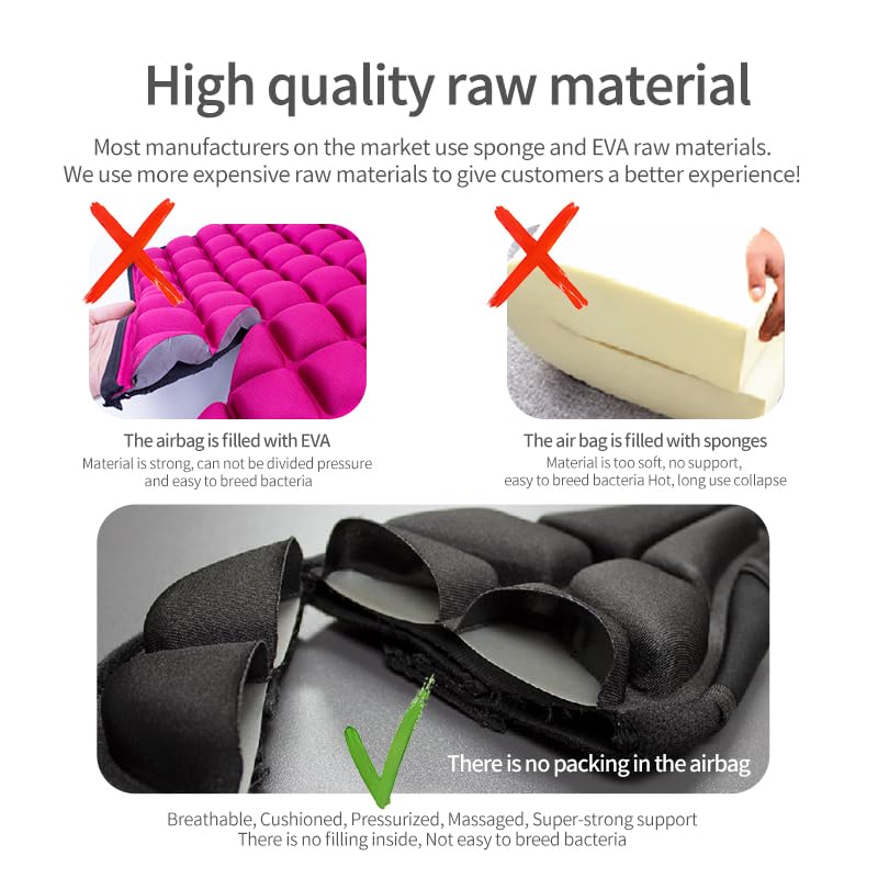 Foto 7 | Cojín De Viaje Sondur 3d Air Cell Autoinflable Negro - Venta Internacional.