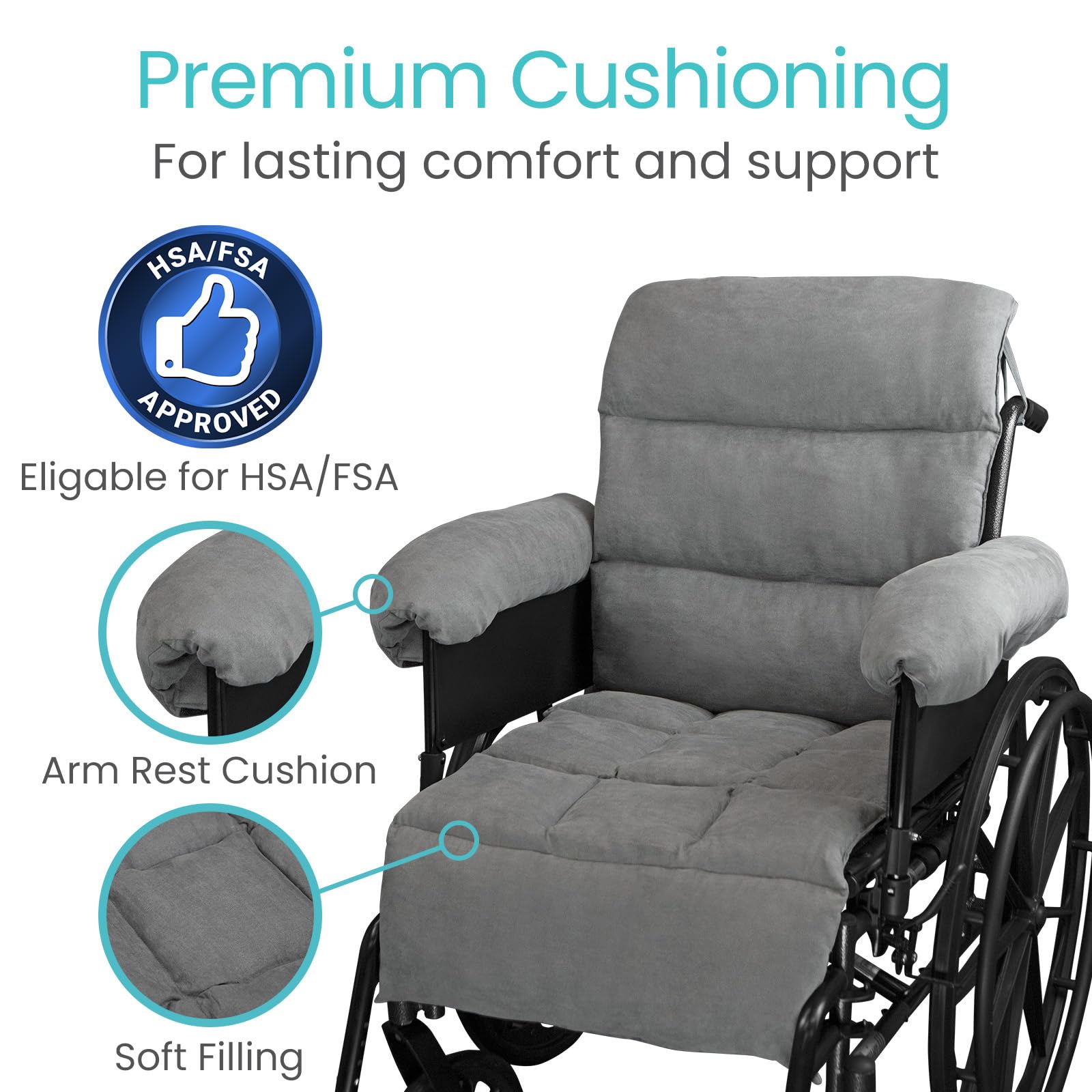 Foto 3 pulgar | Cojín Para Silla De Ruedas Que Alivia Cómodamente El Dolor De Espalda - Venta Internacional.