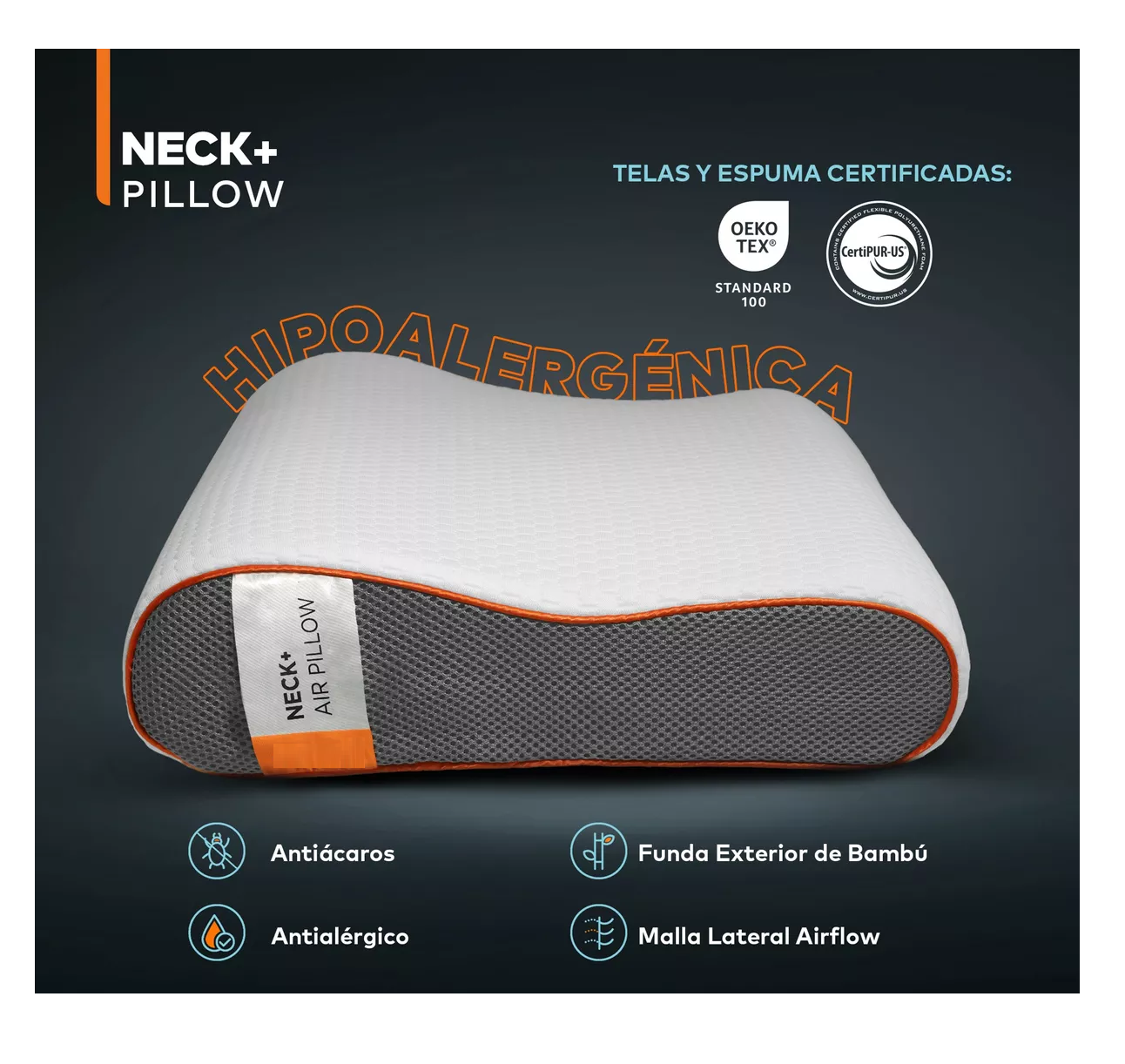 Foto 4 | Almohada Ortopedica Gel Dreamlab Neck
