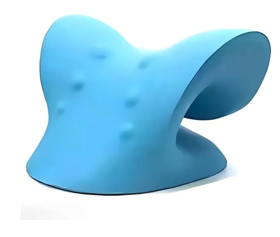 Foto 2 pulgar | Almohada Quiropráctica Para Estiramiento Cuello Y Hombros