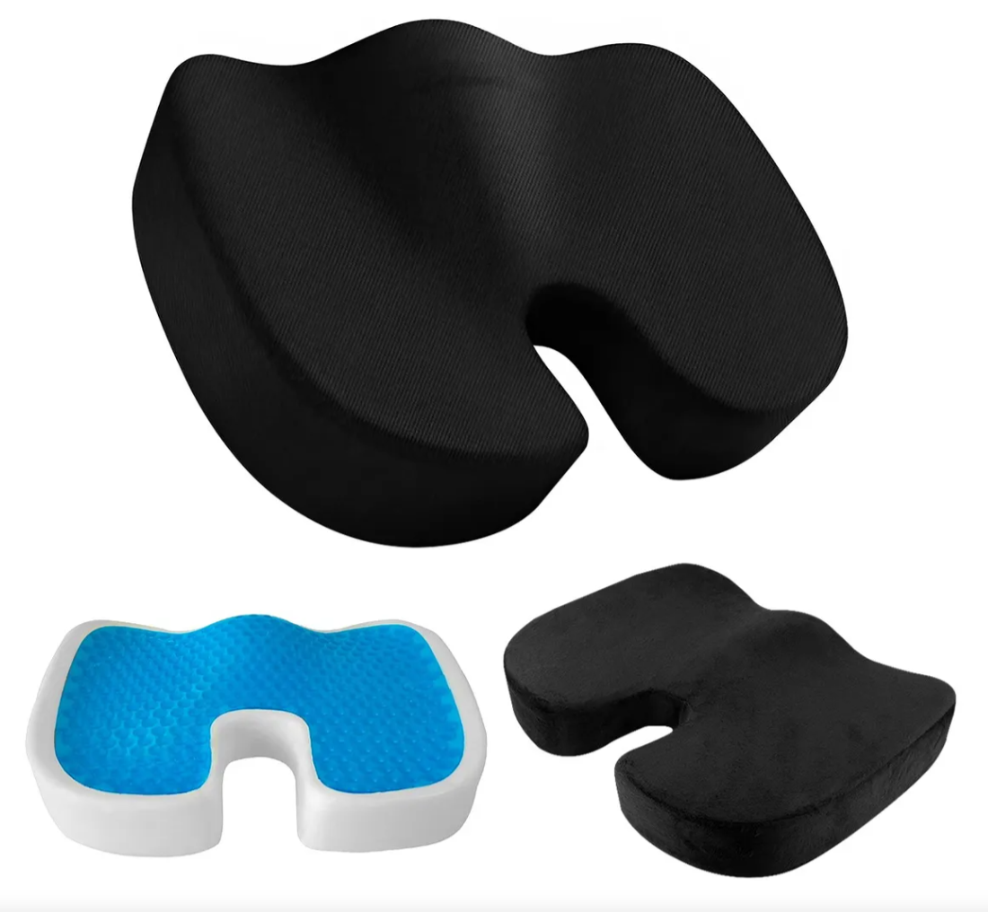 Foto 2 pulgar | Cojín Ortopédico Memory Foam De Gel Para Silla Asiento Auto