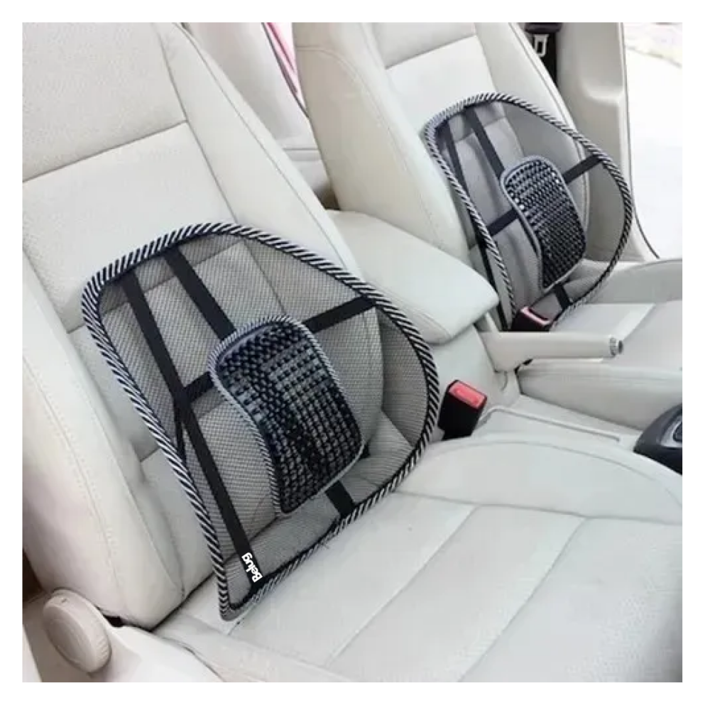 Foto 3 pulgar | Respaldo Asiento Lumbar Soporte Espalda Ciática Postura Belug,  Negro