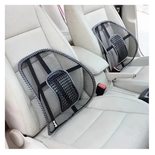 Foto 2 | Respaldo Asiento Lumbar Soporte Espalda Ciática Postura Belug, Negro