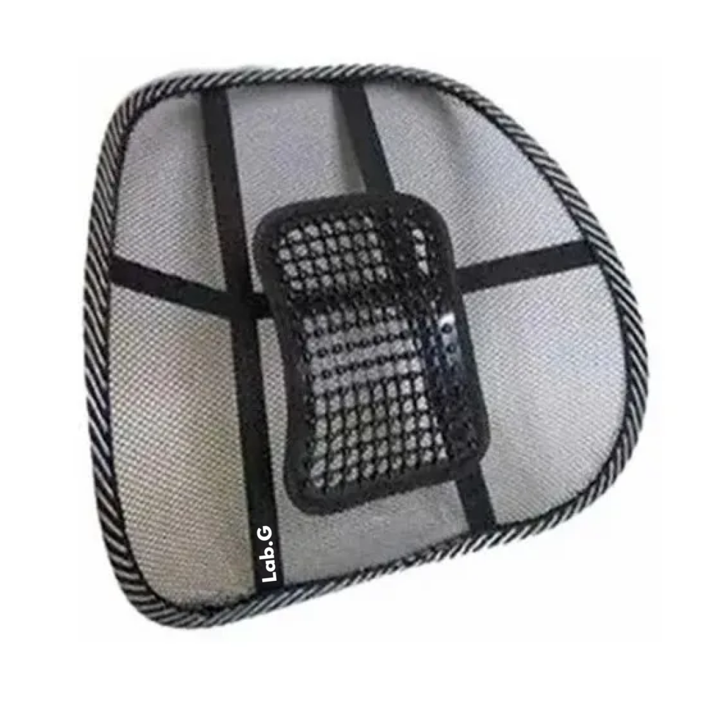 Foto 1 | Respaldo Asiento Lumbar Soporte Espalda Ciática Postura Lab.g,  Negro