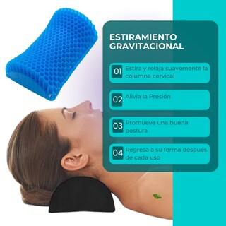 Foto 7 | Cojín Para Cuello De Gel Con Funda | Ergonómico, Flexible Y Lavable