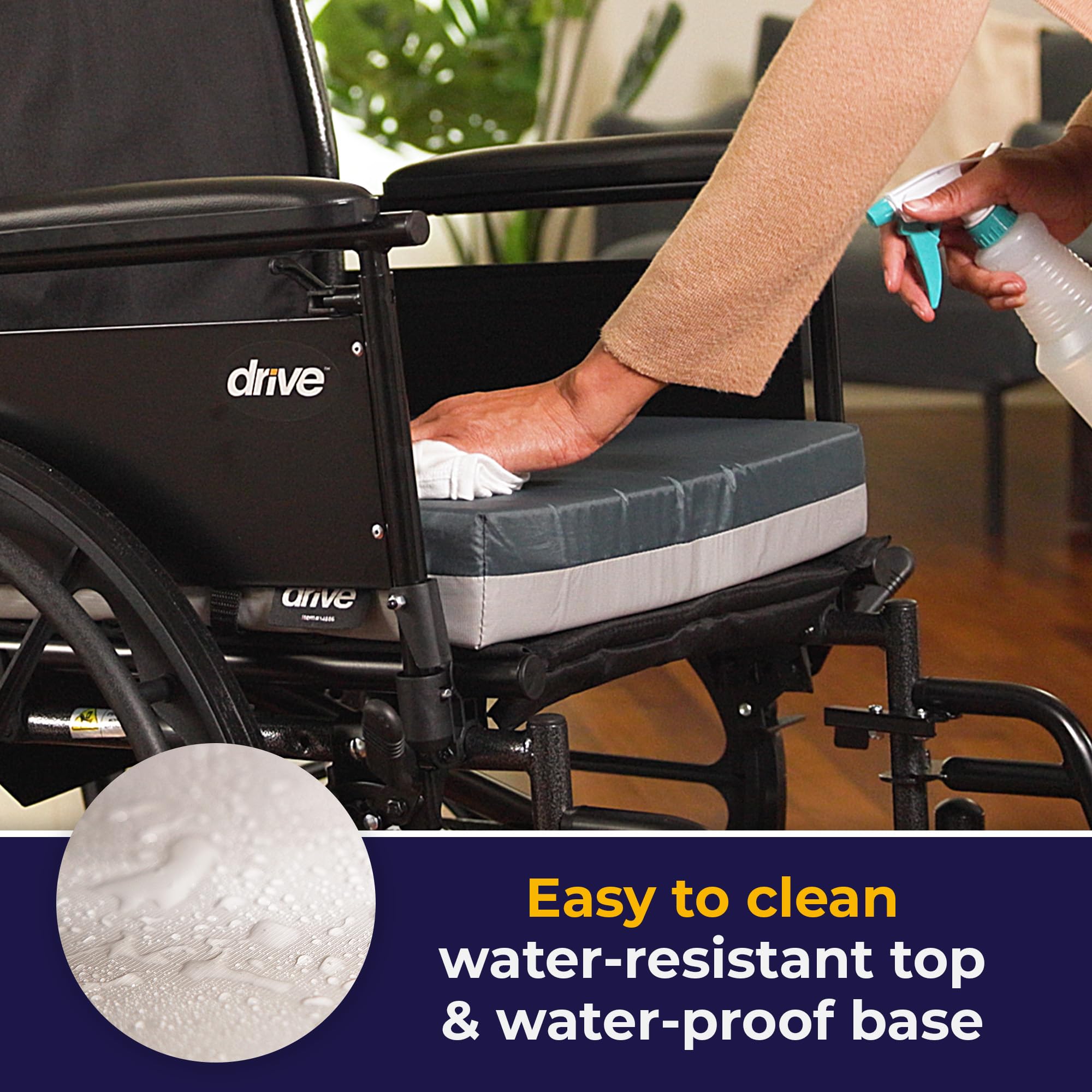 Foto 7 pulgar | Asiento Para Silla De Ruedas Cushion Drive Medical 14886 Skin Gel E - Venta Internacional.