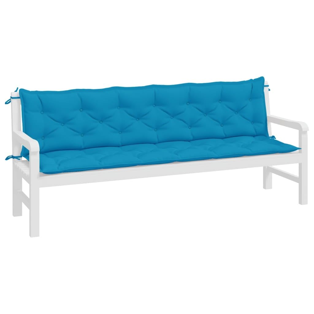 Foto 4 | Cojín De Banco Vidaxl Swing De Repuesto, Color Azul Claro - Venta Internacional.
