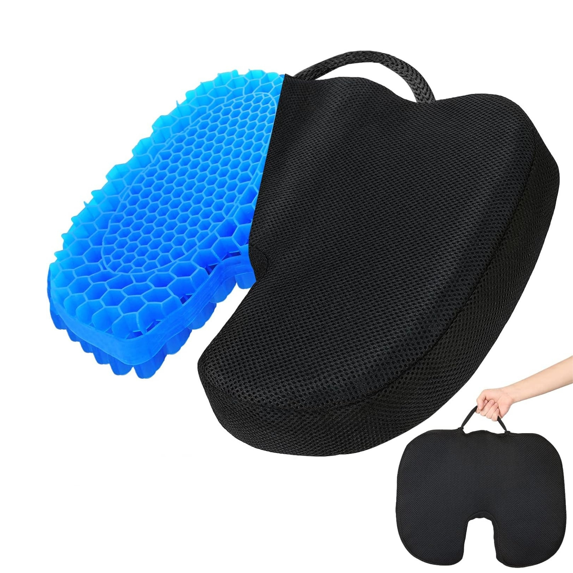 Foto 3 pulgar | Cojón para Coxis y Ciática Lumbar SC Super Confort de Gel Forma de U