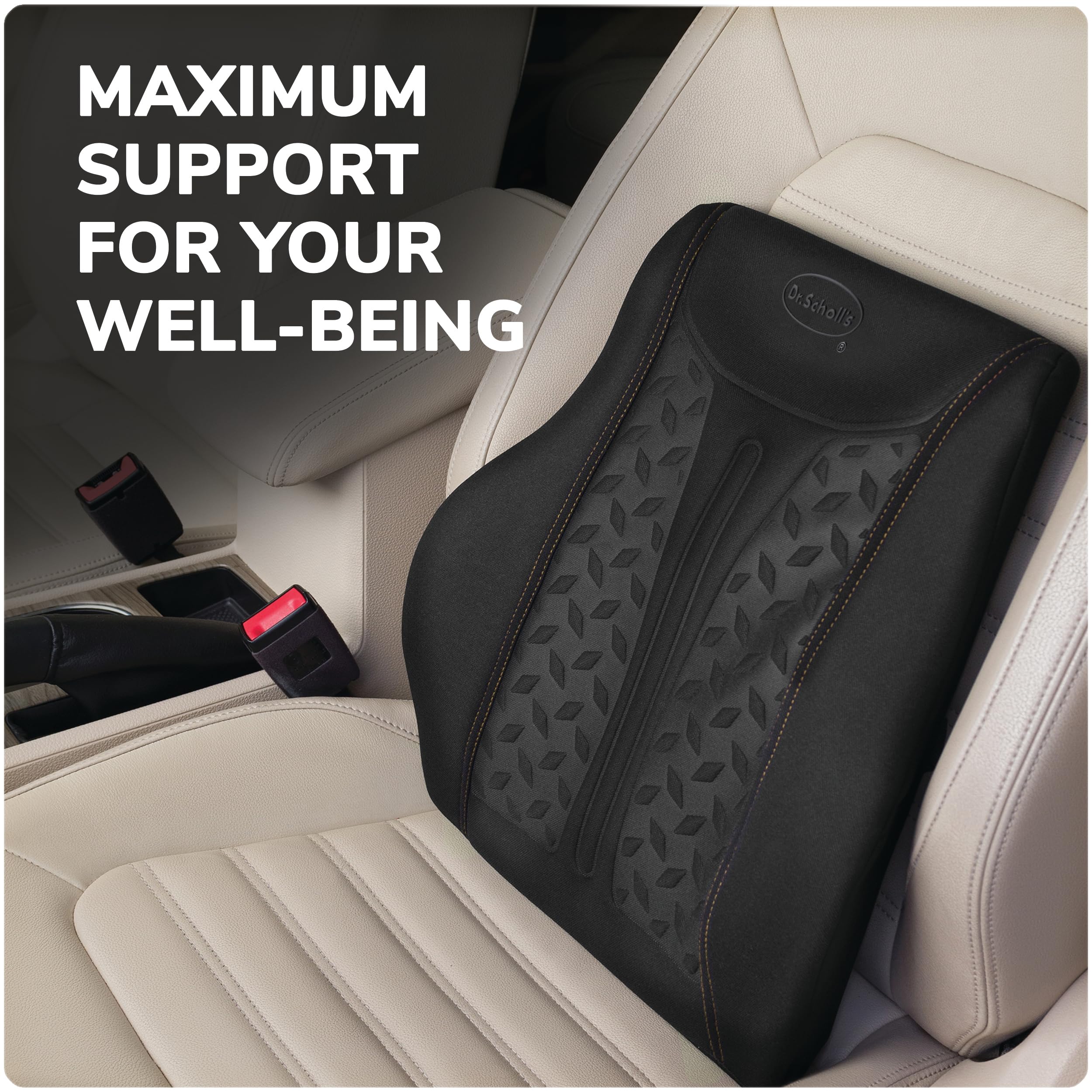 Foto 4 | Cojín De Asiento Lumbar Dr. Scholl's Max Support Con Infusión De Cobre - Venta Internacional.
