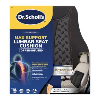Foto 5 | Cojín De Asiento Lumbar Dr. Scholl's Max Support Con Infusión De Cobre - Venta Internacional.