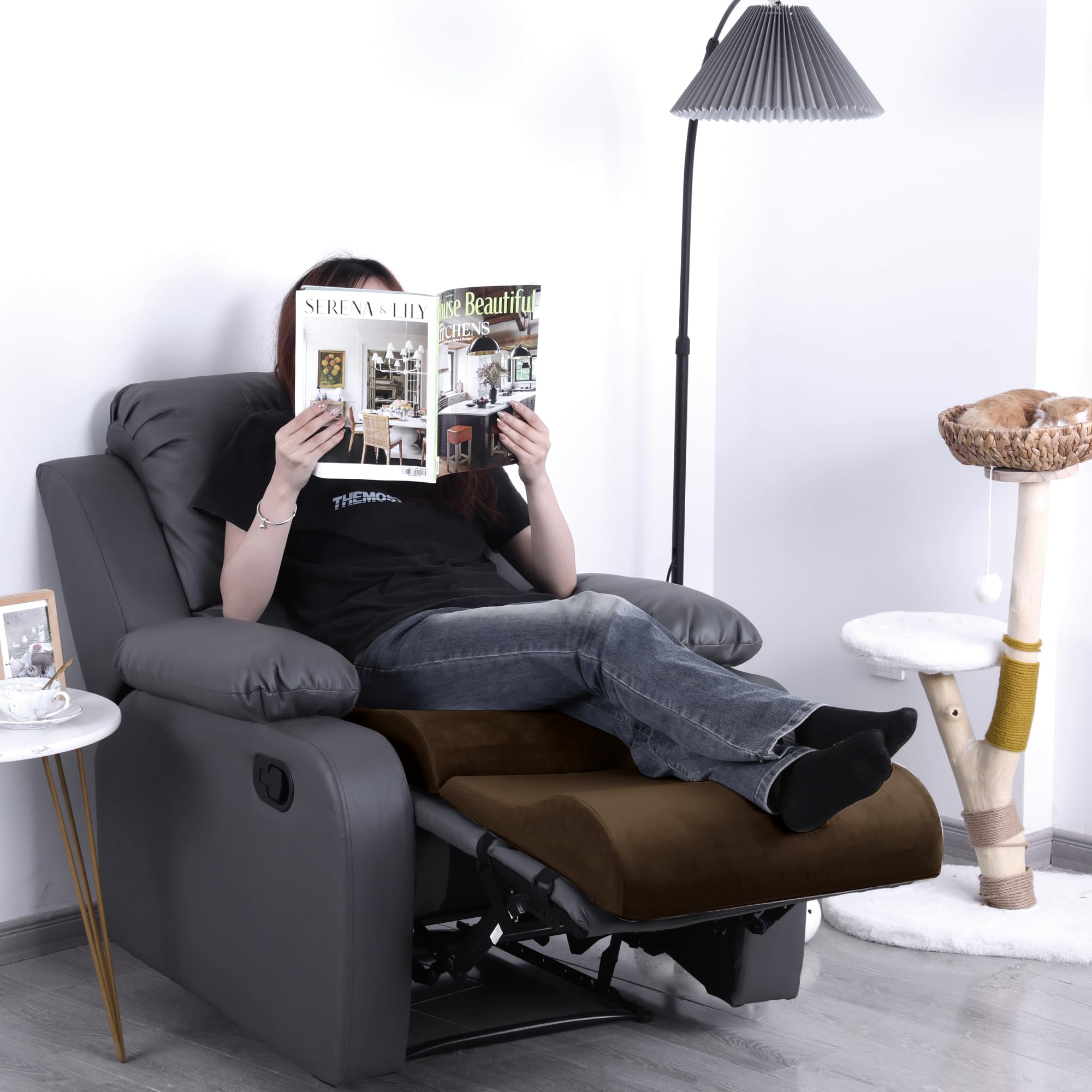 Foto 3 pulgar | Cojín Reclinable De Espuma Viscoelástica Con Almohada Para Piernas Hombys - Venta Internacional.