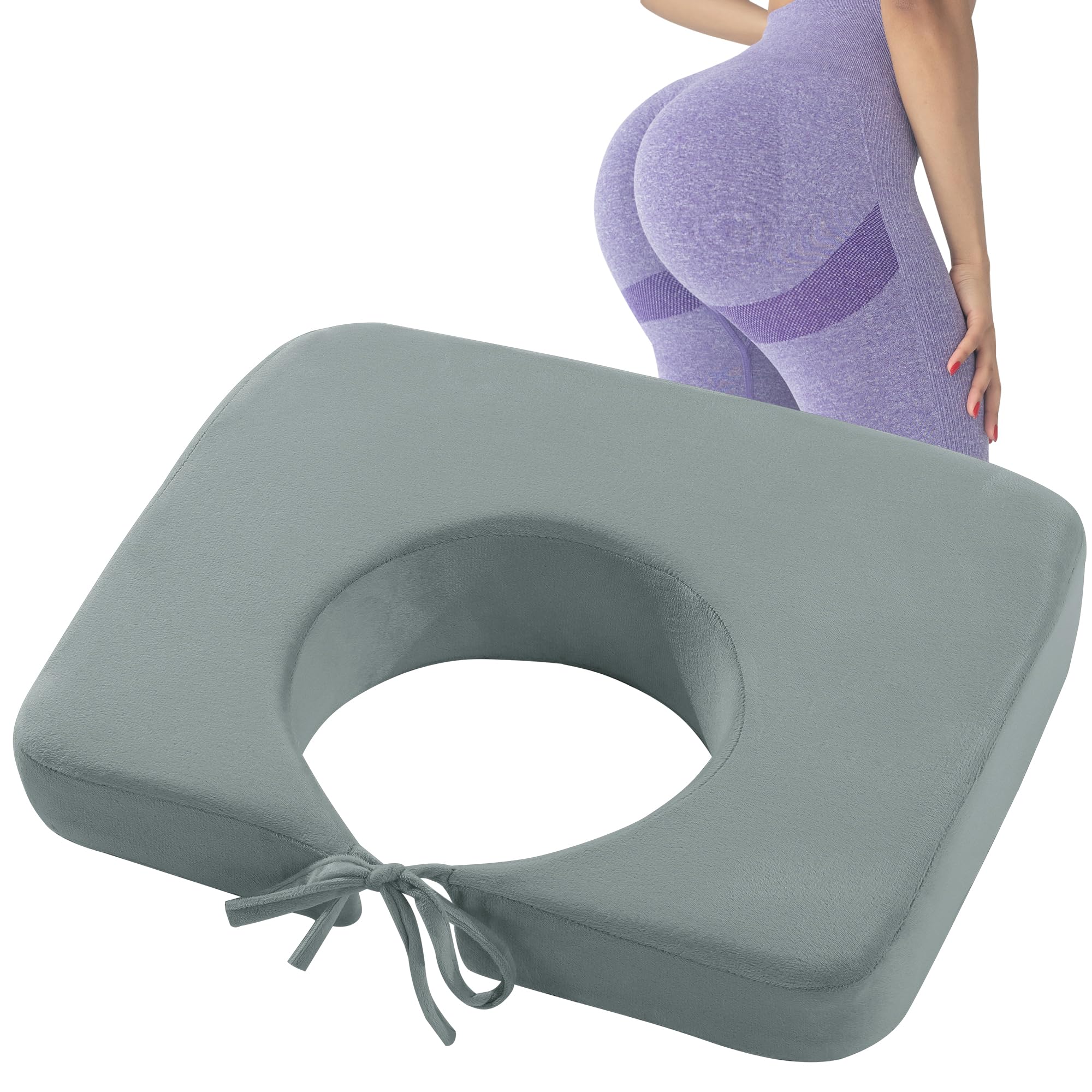 Foto 2 pulgar | Espuma Viscoelástica Bbl Pillow Hombys Para Después De La Cirugía Para Dormir Los Glúteos - Venta Internacional.