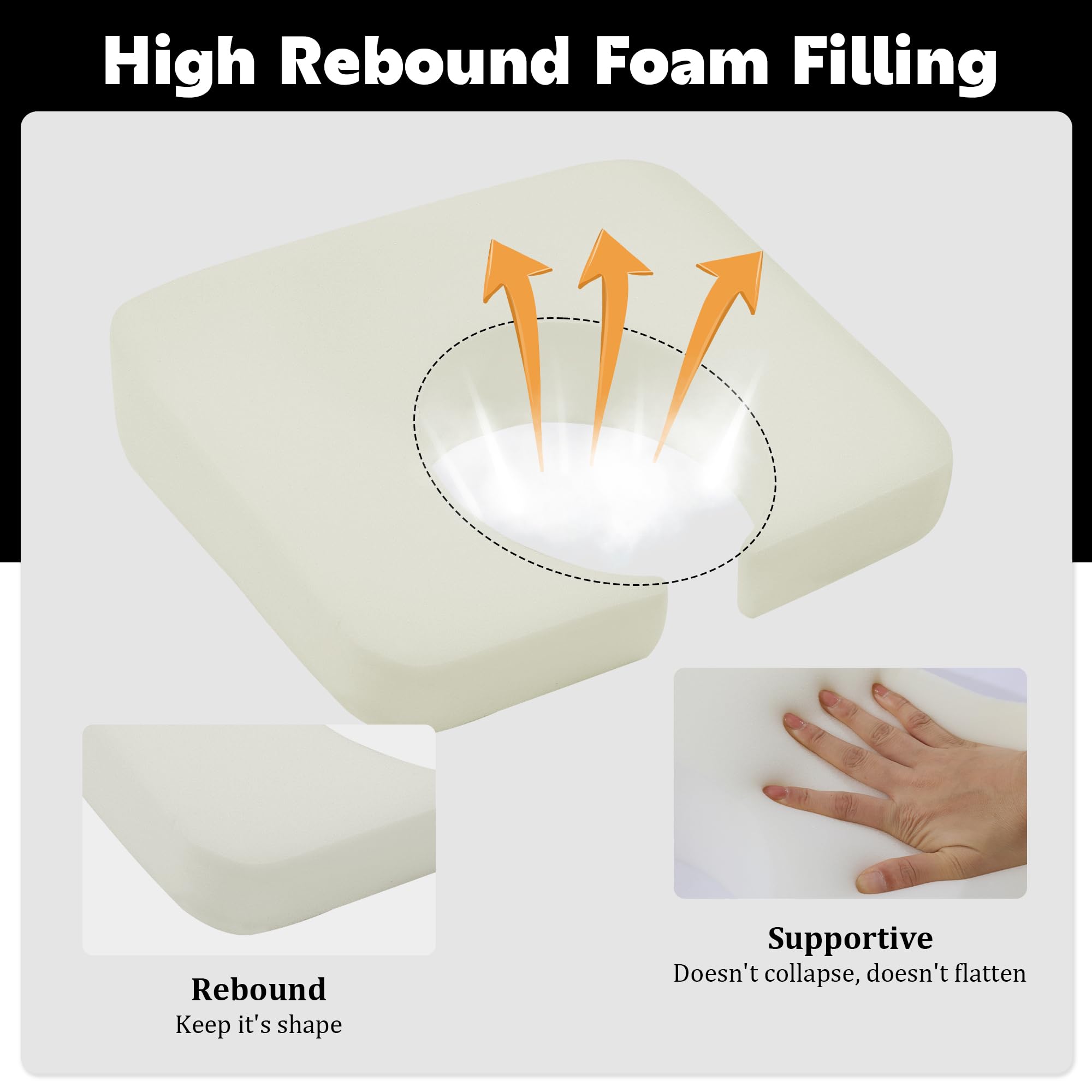 Foto 5 pulgar | Espuma Viscoelástica Bbl Pillow Hombys Para Después De La Cirugía Para Dormir Los Glúteos - Venta Internacional.