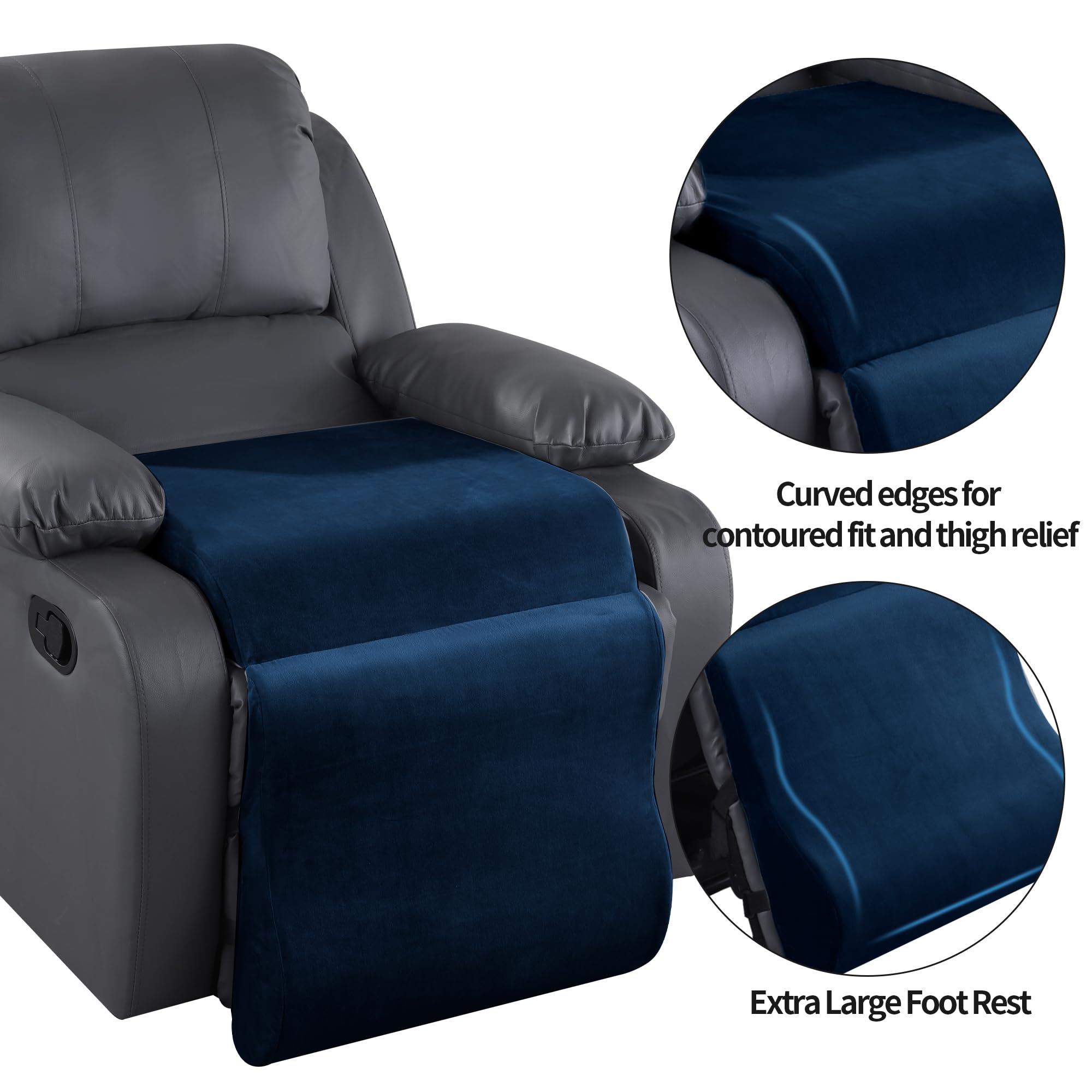 Foto 6 | Cojín Reclinable Y Almohada Para Piernas Hombys, Espuma Viscoelástica Para Personas Mayores - Venta Internacional.
