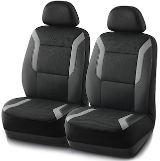 Foto 2 | Fundas Para Asientos De Coche Skechers Memory Foam Air Cool Mesh Grey - Venta Internacional.