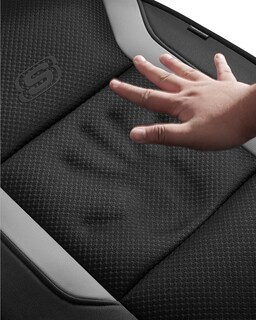Foto 6 | Fundas Para Asientos De Coche Skechers Memory Foam Air Cool Mesh Grey - Venta Internacional.