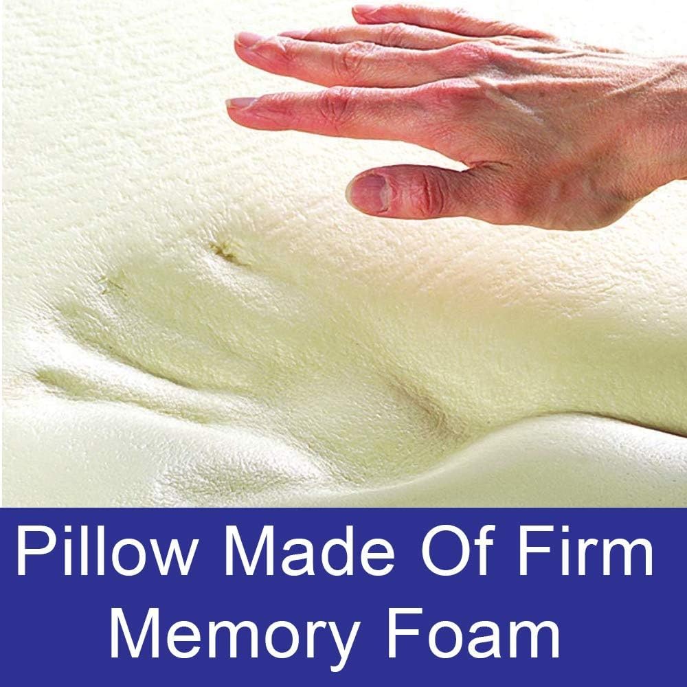 Foto 5 pulgar | Almohada Cervical De Espuma Viscoelástica Con Diseño Redondo Carex - Venta Internacional.