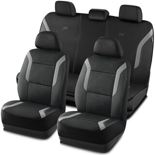 Foto 1 | Fundas Para Asientos De Coche Skechers Memory Foam Air Cool Mesh Color Gris - Venta Internacional.