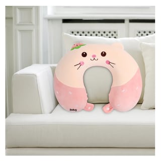 Foto 4 | Almohada De Viaje Cuello Gato Belug Rosa