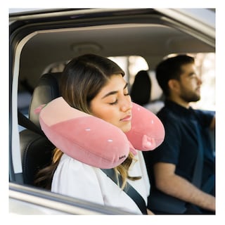 Foto 5 | Almohada De Viaje Cuello Gato Belug Rosa
