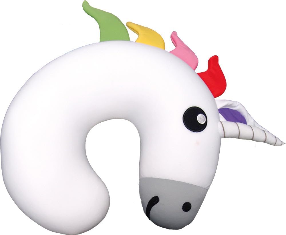 Foto 2 pulgar | Almohada Gamago Unicorn Airplane Travel Para Niños Y Adultos  Color Blanco - Venta Internacional.