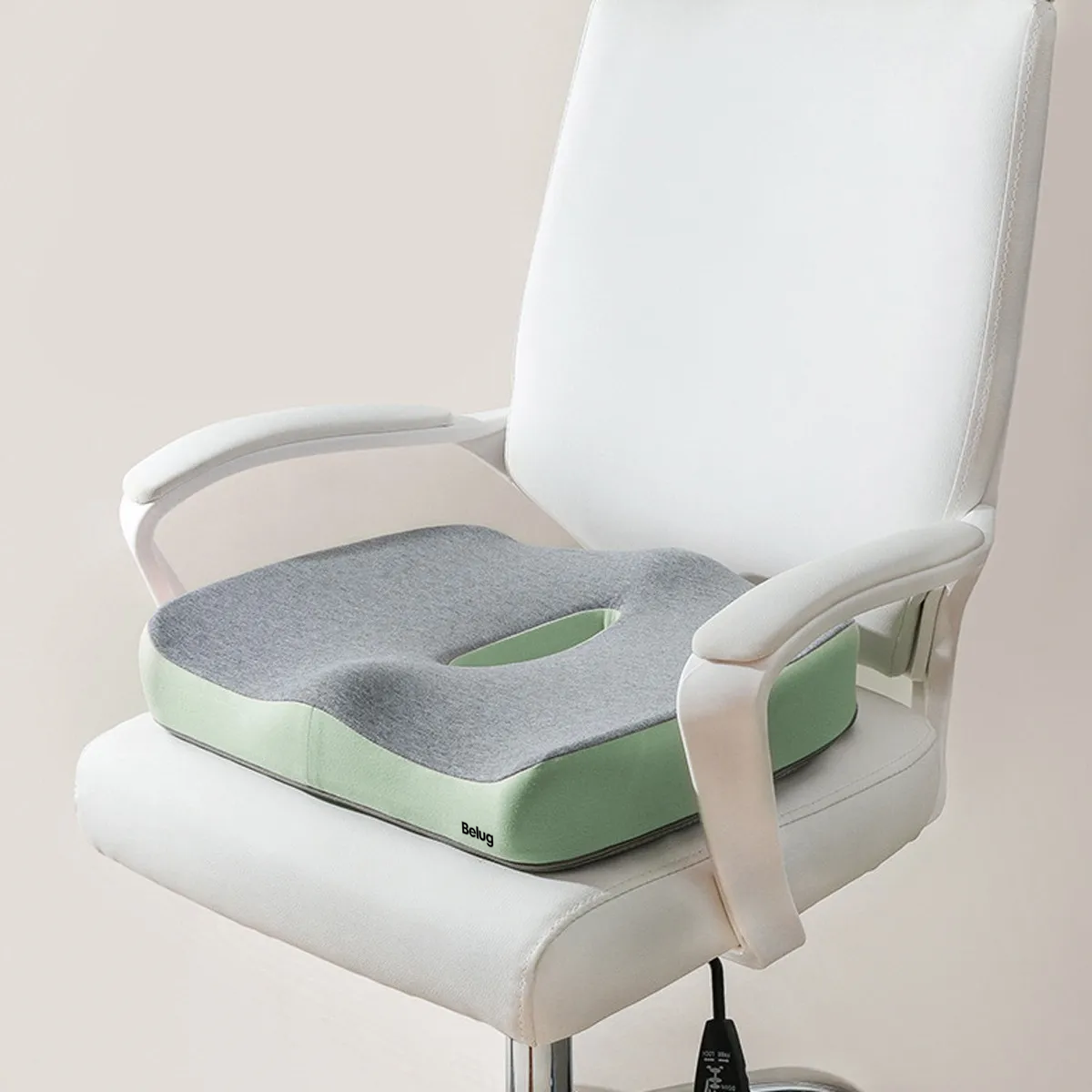 Foto 6 pulgar | Cojin De Gel Asiento  Belug Ergonomico Gris