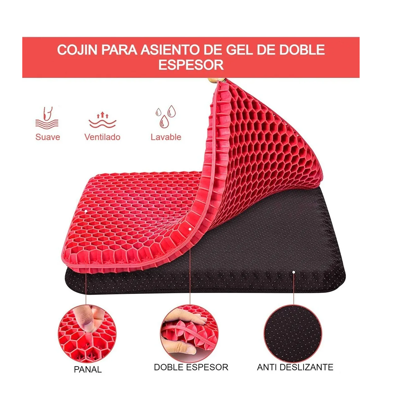 Foto 2 | Cojín Belug para Silla