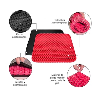 Foto 3 | Cojín Lab.G Rojo para Silla