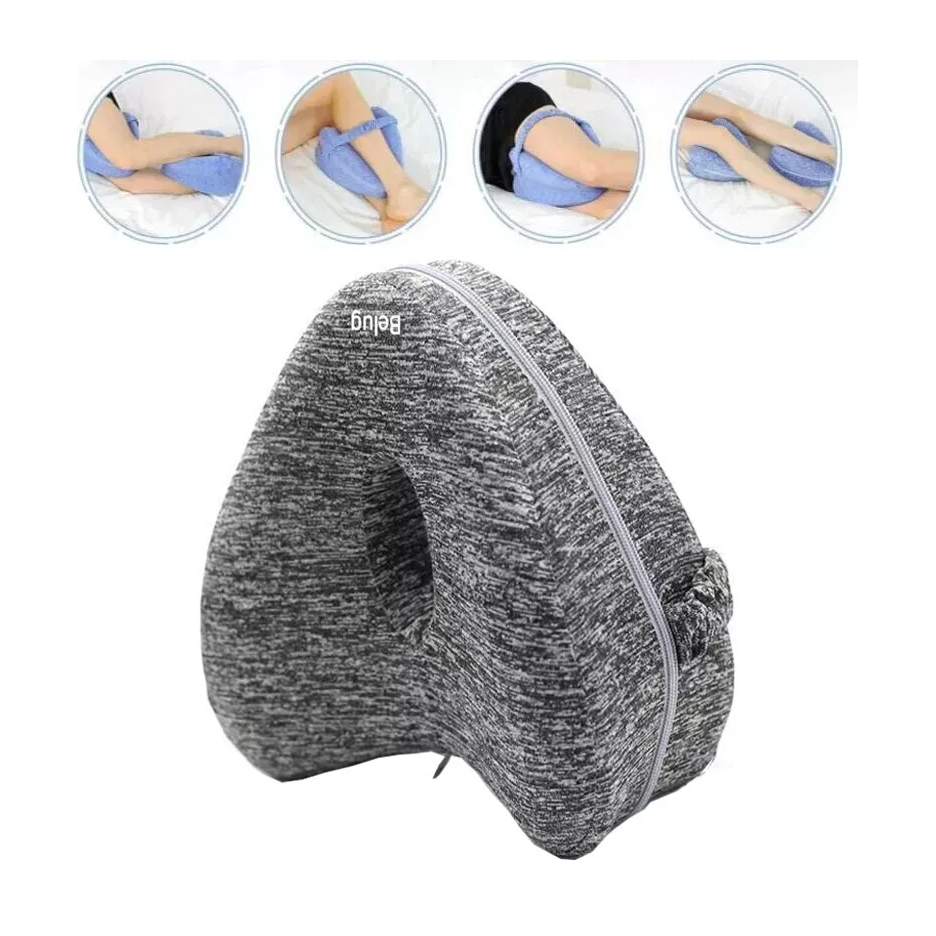 Foto 4 pulgar | Almohada Ergonómica para Piernas Gris