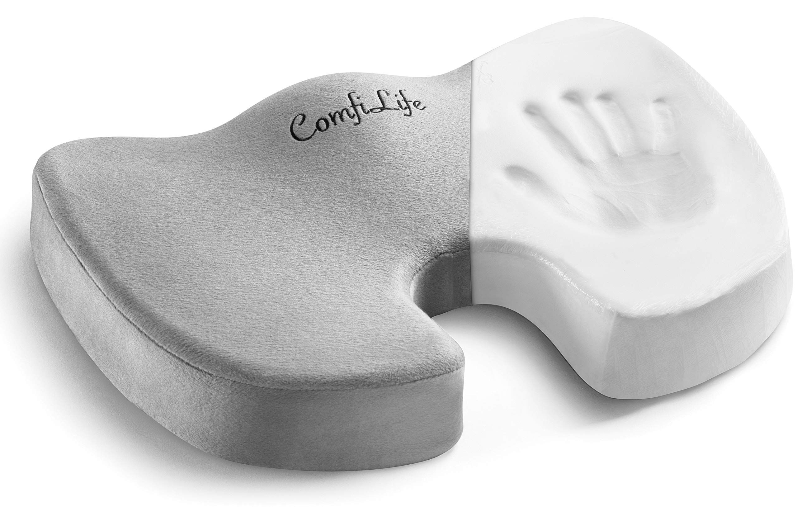 Foto 2 pulgar | Cojín De Asiento De Espuma Viscoelástica Ortopédica Comfilife Premium Comfort - Venta Internacional.